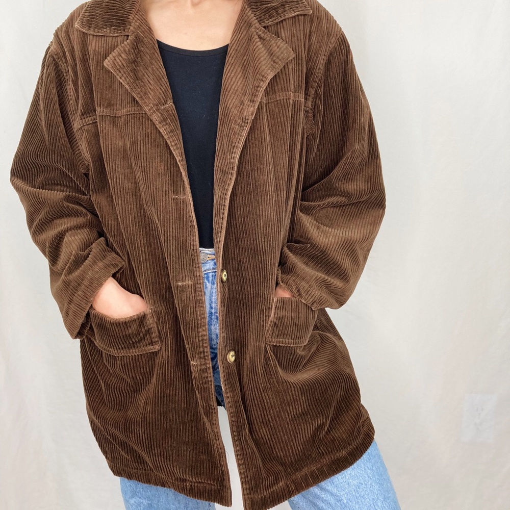 Vintage Brown Corduroy Jacket